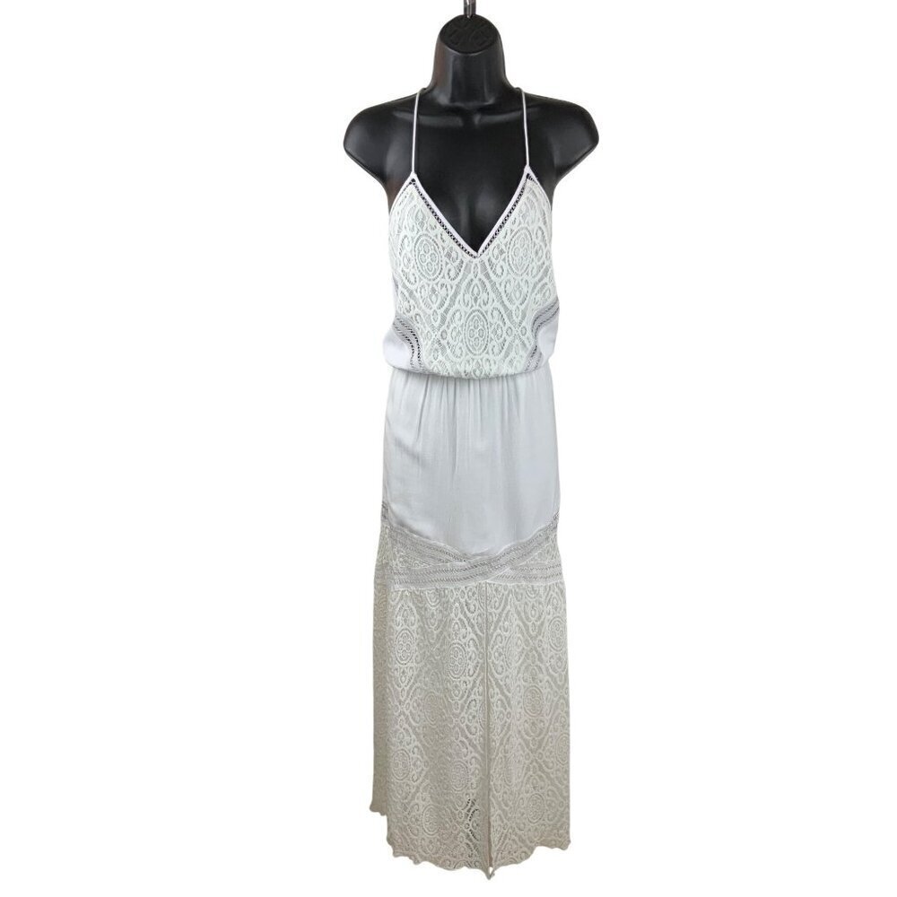 Saylor Maxi  dress racer back  carefree Summer comfort & style size M 36ch